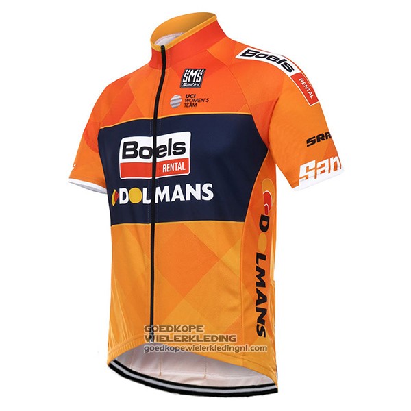 2017 Fietsshirt Boels Dolmans Oranje